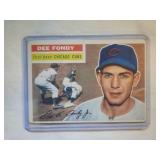 1956 Topps #112 Dee Fondy  Chicago Cubs