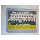 1956 Topps #134 St. Louis Cardinals Team Card-Stan