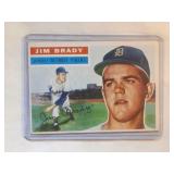 1956 Topps #126 Jim Brady  Detroit Tigers
