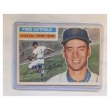 1956 Topps #318 Fred Hatfield  Detroit Tigers