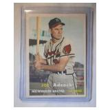 1957 Topps #117 Joe Adcock  Milwaukee Braves