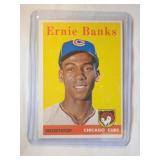 1958 Topps #310 Ernie Banks  Chicago Cubs
