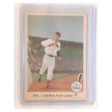 1959 Fleer Ted Williams #19  1942Ted wins Triple