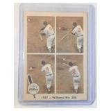 1959 Fleer Ted Williams #58  1957  Williams Hits