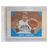 1960 Fleer Hall of Fame Ernie Lombardi  New York