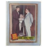 1962 Topps Babe Ruth Special #136  Babe Joins the
