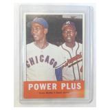 1963 Topps #242 Hank Aaron Ernie Banks Power Plus