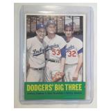 1963 Topps #412 Sandy Koufax Don Drysdale Podres 