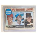 1968 Topps #11 Fergie Jenkins Gaylord Perry Jim
