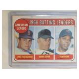 1969 Topps #1 Carl Yastrzemski Tony Oliva Cater