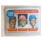 1969 Topps #6 Ernie Banks Willie McCovey Richie