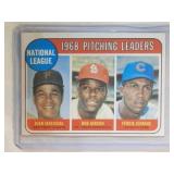 1969 Topps #10 Bob Gibson Fergie Jenkins Juan