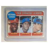 1969 Topps #12 Bob Gibson Fergie Jenkins Singer