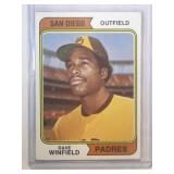 1974 Topps #456 Dave Winfield ROOKIE CARD  San