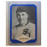 RARE 1975 Great Plains Greats Al Simmons BLUE 