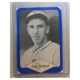RARE 1975 Great Plains Greats Carl Hubbell BLUE -