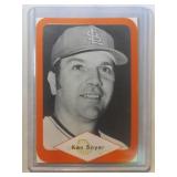 RARE 1975 Great Plains Greats Ken Boyer ORANGE-St.