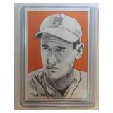 RARE 1978 Halsey Hall #10 Ted Williams Boston Red