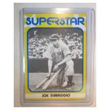 1980 TCMA Joe DiMaggio SUPERSTARSNew York Yankees
