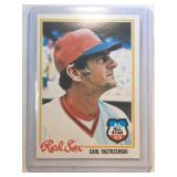 1978 Topps #40 Carl Yastrzemski-Boston Red Sox Yaz