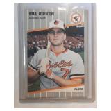 RARE 1989 Fleer Billy Ripken F" Face Blacked out