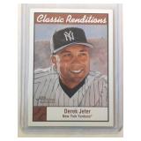 2001 Topps Heritage Derek Jeter Classic Renditions