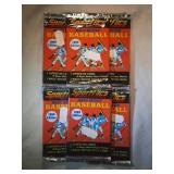 6 UNOPENED packs 1989 Sportflics Baseball=Possible