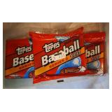 3 UNOPENED Jumbo packs 1993 Topps Baseball Series