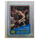 1972-73 Topps John Havlicek All-Star card - Boston