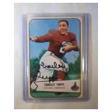 AUTOGRAPHED 1954 Bowman Charley Trippi  St. Louis