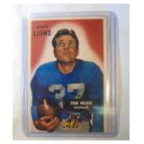 RARE 1955 Bowman #1 Doak Walker Detroit Lions SMU
