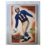 1955 Bowman #32 Norm Van Brocklin-Los Angeles Rams