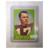 1958 Topps #5 Milt Plum ROOKIE CARD  Cleveland