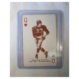 RARE 1963 Stancraft Sammy Baugh RED  Washington