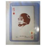 RARE 1963 Stancraft Mike Ditka GREEN BACK Chicago