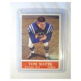 1964 Philadelphia Tom Matte ROOKIE CARD Baltimore