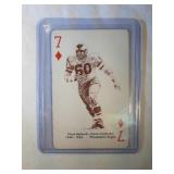 RARE 1963 Stancraft Chuck Bednarik RED BACK 