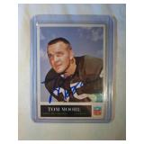 AUTOGRAPHED 1965 Philadelphia Tom Moore Green Bay