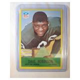 1967 Philadelphia Dave Robinson ROOKIE CARD Green