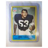 1967 Philadelphia Mike Lucci ROOKIE CARD - Detroit