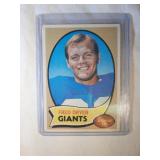 1970 Topps Fred Dryer ROOKIE CARD -New York Giants