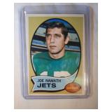 1970 Topps Joe Namath card - New York Jets Alabama