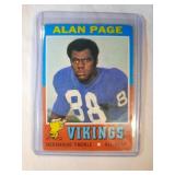 1971 Topps Alan Page Minnesota Vikings Notre Dame