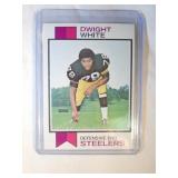 1973 Topps Dwight White ROOKIE CARD - Pittsburgh