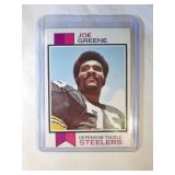 1973 Topps Joe Greene card - Pittsburgh Steelers