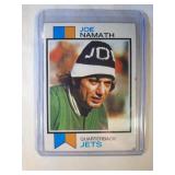 1973 Topps Joe Namath card - New York Jets Alabama