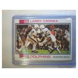 1973 Topps Larry Csonka  Miami Dolphins Syracuse