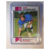 1973 Topps Jack Youngblood ROOKIE CARDLos Angeles