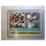 1974 Topps Roger Staubach Playoff Game card-Dallas