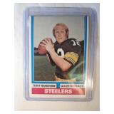 1974 Topps Terry Bradshaw card-Pittsburgh Steelers